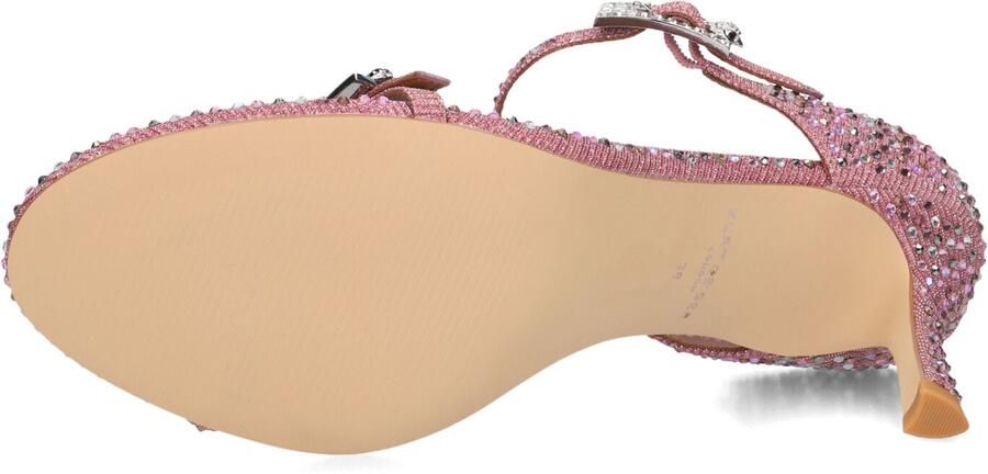 KURT GEIGER LONDON Roze Sandalen Strass Double Buckle Sdl - Foto 4
