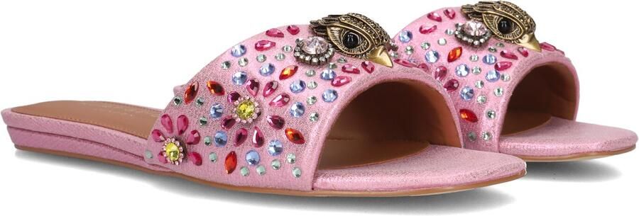 Kurt Geiger London Kensington Flat Sandal Slippers Dames Roze