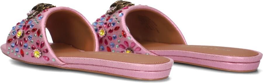Kurt Geiger London Kensington Flat Sandal Slippers Dames Roze - Foto 4