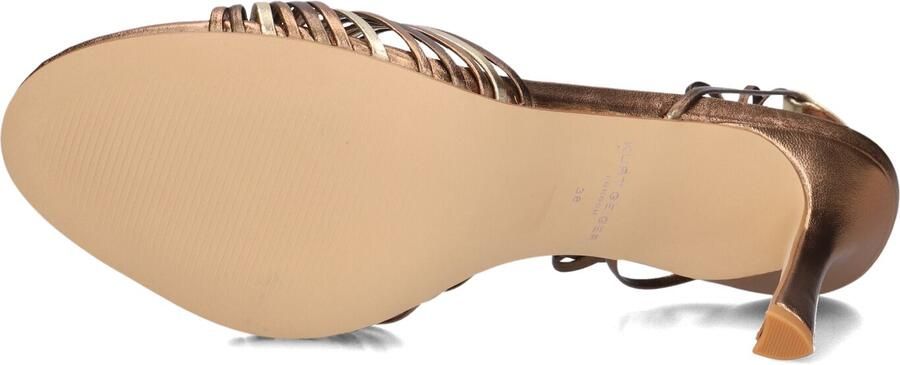 Kurt Geiger London Multi Strap Tie Sandal Sandalen Dames Bronskleurig - Foto 5