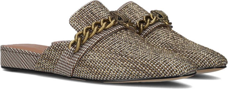 KURT GEIGER LONDON Muiltjes Dames Chelsea Mule Maat: 37 Materiaal: Textiel Kleur: Beige