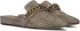 KURT GEIGER LONDON Muiltjes Dames Chelsea Mule Maat: 38 Materiaal: Textiel Kleur: Beige - Thumbnail 1