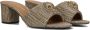 Kurt Geiger London Kensington Block Mule Muiltjes Dames Beige - Thumbnail 1