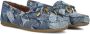 Kurt Geiger Dames Instappers & Ballerina's Eagle Moccasin Denim Jeansblauw - Thumbnail 1
