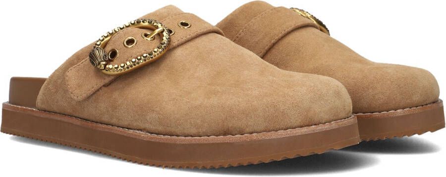 KURT GEIGER LONDON Muiltjes Dames Mayfair Casual Maat: 37 Materiaal: Suède Kleur: Bruin