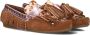 Kurt Geiger London Tassel Fringe Mocassins Dames Instappers Bruin - Thumbnail 1