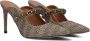Kurt Geiger Kristalversierde Sandaal Sabot Yellow Dames - Thumbnail 1