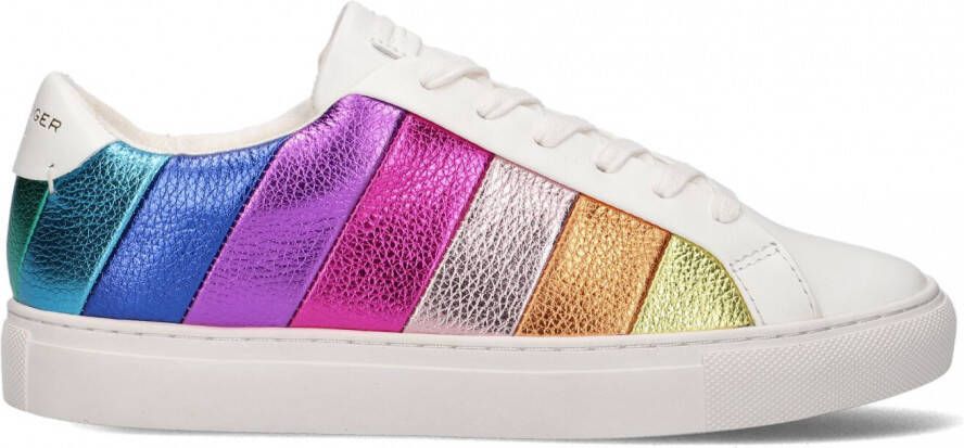KURT GEIGER LONDON Lage Sneakers Dames Lane Stripe Maat: 36 Materiaal: Leer