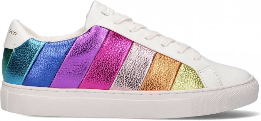 Kurt Geiger London Multi Lane Stripe Lage Sneakers