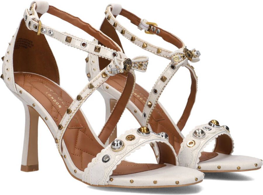 KURT GEIGER LONDON Witte Sandalen Mini Bow Eyelet