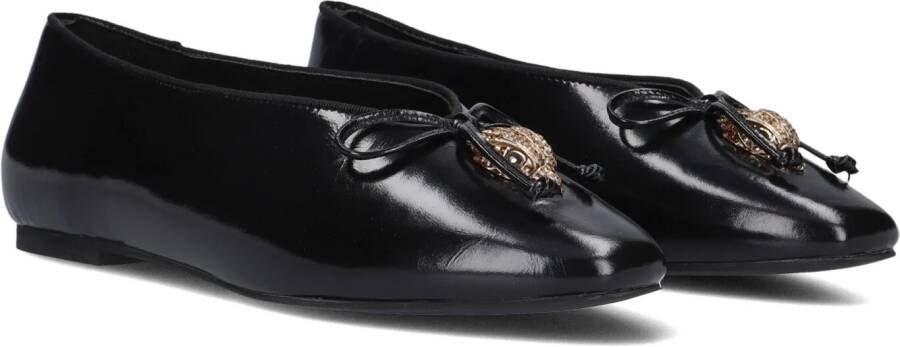Kurt Geiger Elegante Ballerinas met Ponche Detail Black Dames