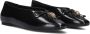 Kurt Geiger Elegante Ballerinas met Ponche Detail Black Dames - Thumbnail 1