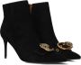 Kurt Geiger London Mayfair Ankle Boot Enkellaarsjes Enkelboots met rits Dames Zwart - Thumbnail 1