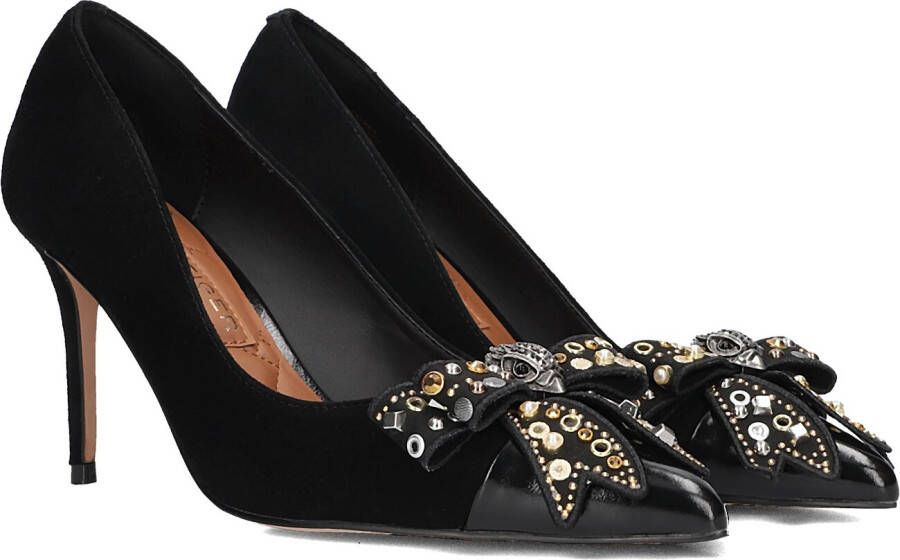 Kurt Geiger London Belgravia Stud Bow Hakken Dames Zwart