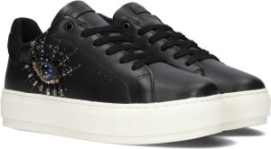 Kurt Geiger London Laney Eye Lage sneakers Leren Sneaker Dames Zwart