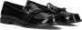 Kurt Geiger London Mayfair Slim Loafer Loafers Instappers Dames Zwart - Thumbnail 1