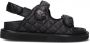 Kurt Geiger Orson Quilted Sandals Zwart Dames - Thumbnail 1