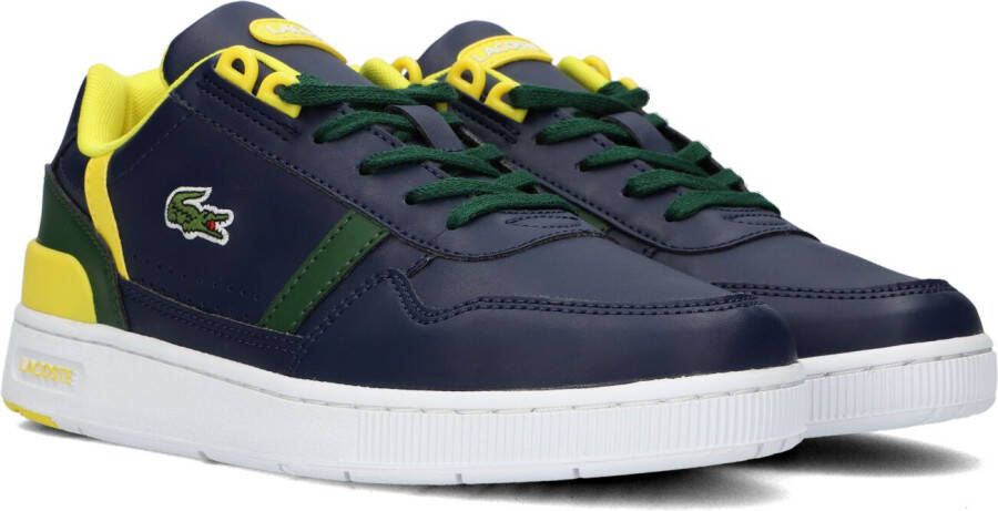 Lacoste Blauwe Lage Sneakers T-clip