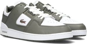Lacoste Court Cage Wit Groen Heren Sneaker 46SMA00442H4