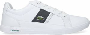 Lacoste Europa Lage sneakers Leren Sneaker Heren Wit