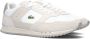 Lacoste Vintage-geïnspireerde Partner Piste Leren Sneakers Beige Heren - Thumbnail 1