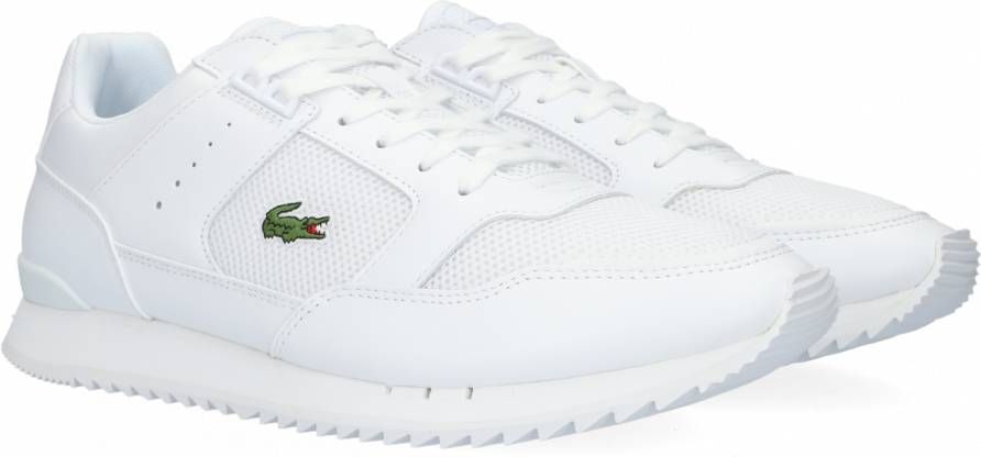 Lacoste Heren Lage sneakers Partner Piste Wit