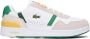 Lacoste T Clip 0722 2 Sma Wht Grn Schoenmaat 42 1 2 Sneakers 43SMA0061 - Thumbnail 1