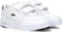 Lacoste T-clip K Lage sneakers Leren Sneaker Wit - Thumbnail 1