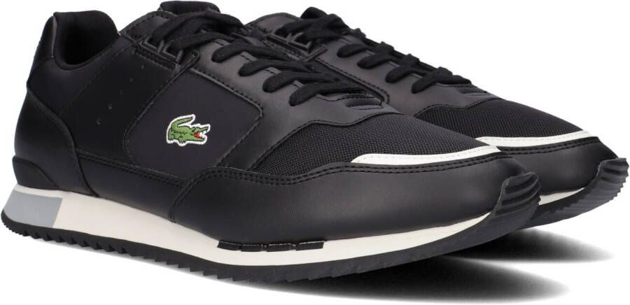 Lacoste Zwarte Lage Sneakers Partner Piste