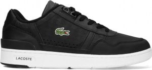 Lacoste T-clip Sneakers Leren Sneaker Jongens Zwart +