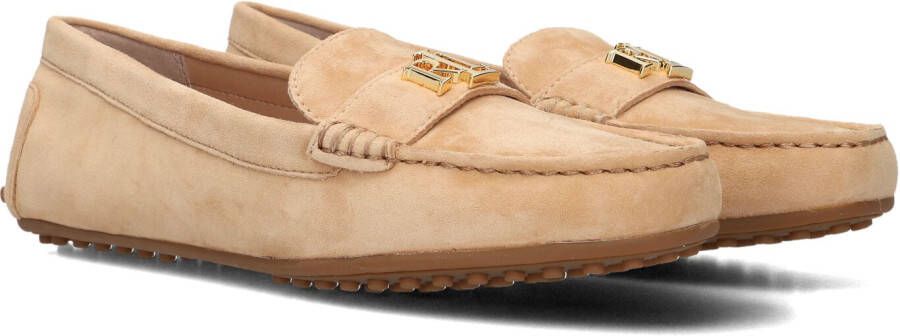 LAUREN RALPH LAUREN Mocassins Dames Barnsbury Flats Maat: 37 Materiaal: Leer Kleur: Beige