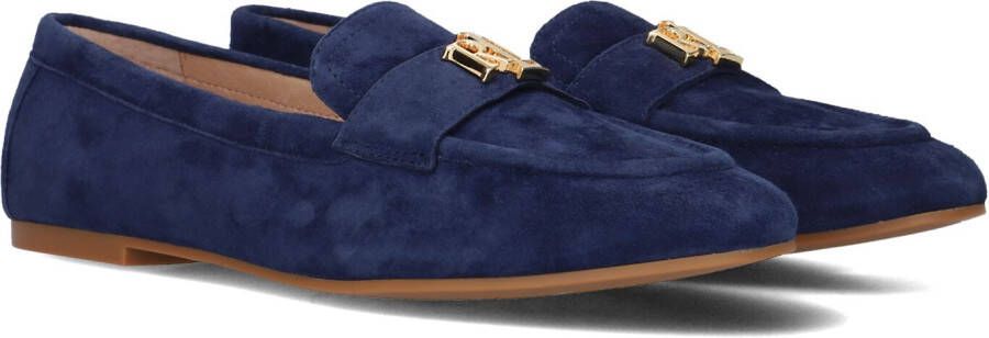 LAUREN RALPH LAUREN Loafers Dames Averi Iii Flats Loafer Maat: 41 Materiaal: Suède Kleur: Blauw