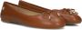 LAUREN RALPH LAUREN Ballerina Dames Jayna Flats Ballet Maat: 39 Materiaal: Leer Kleur: Bruin - Thumbnail 1