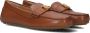 LAUREN RALPH LAUREN Mocassins Dames Barnsbury Flats Driver Maat: 38 Materiaal: Leer Kleur: Bruin - Thumbnail 1
