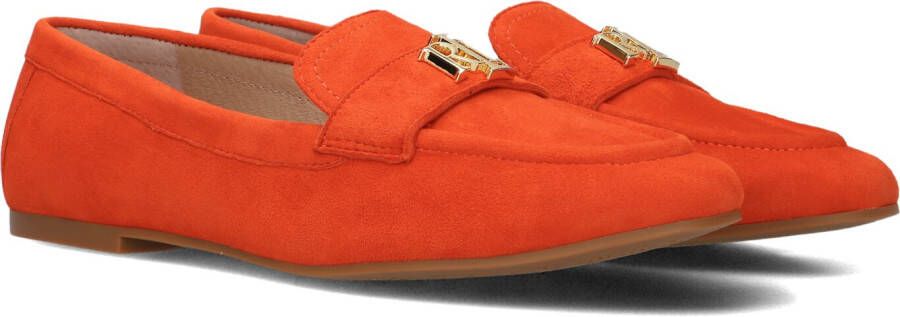 LAUREN RALPH LAUREN Loafers Dames Averi Iii Flats Loafer Maat: 41 Materiaal: Suède Kleur: Oranje