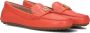 LAUREN RALPH LAUREN Mocassins Dames Barnsbury Flats Maat: 38 Materiaal: Leer Kleur: Oranje - Thumbnail 1