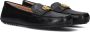 LAUREN RALPH LAUREN Mocassins Dames Barnsbury Flats Driver Maat: 38 Materiaal: Leer Kleur: Zwart - Thumbnail 1