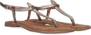Lazamani Dames Sandalen 75.422 Copper Goud
