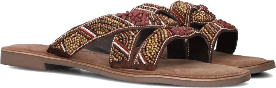 Lazamani Dames Slippers 75.337 Brown