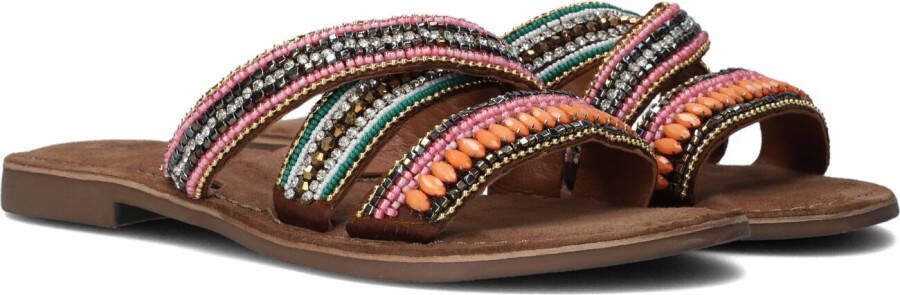 Lazamani Bruine Slippers 75.472