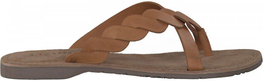 Lazamani Cognac Slippers 75.283