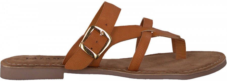 Lazamani 75.608 Slippers Dames Cognac