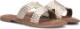 Lazamani 75.025 Sandalen Dames Goudkleurig - Thumbnail 1