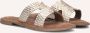 Lazamani 75.025 Sandalen Dames Goudkleurig - Thumbnail 1