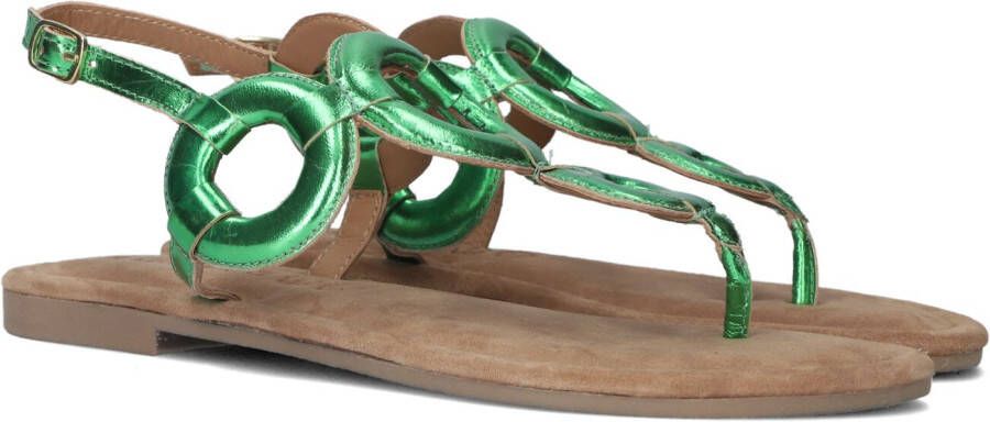 Lazamani 33.543 Sandalen Dames Groen