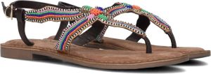 Lazamani Sandalen roze Leer Dames