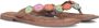 Lazamani Kleurrijke Suède Slippers Multicolor Dames - Thumbnail 1