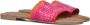 Lazamani Dames Slippers 33.486 Fuxia Roze - Thumbnail 1