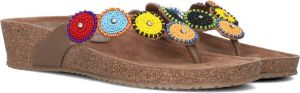 Lazamani 75.455 Slippers Dames Taupe