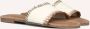 Lazamani Stijlvolle Leren Slippers met Gevlochten Band - Thumbnail 1